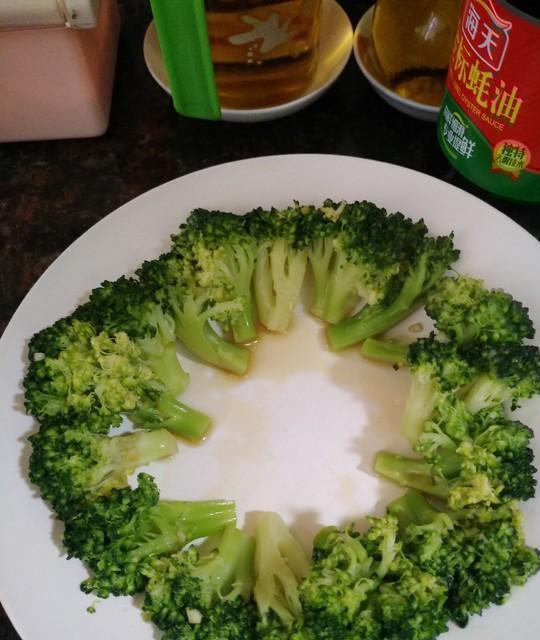 西兰花摆盘图片大全,西兰花摆盘艺术赏析