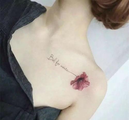 纹身图片大全女,女性独特魅力的展现