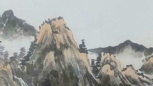 国画山水教学视频,领略传统意境，掌握山水画技法