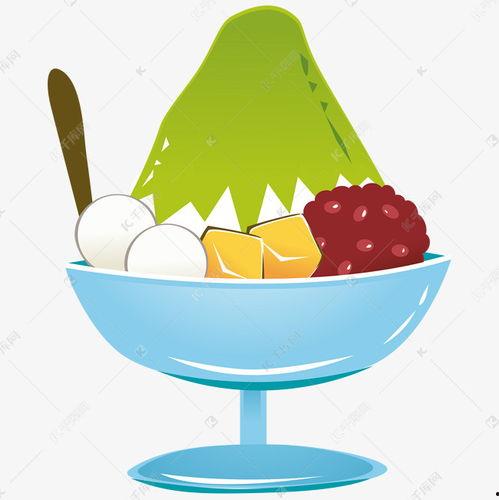 夏天冰的美食图片大全,图鉴夏日清凉美味