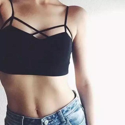 抹胸背心女图片大全,抹胸背心女款潮流图鉴