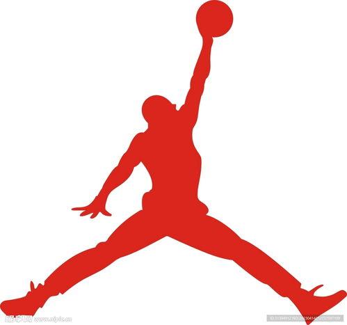 乔丹logo图片,篮球传奇的视觉符号