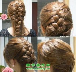 女孩盘头发型图片大全,女孩盘发造型大盘点