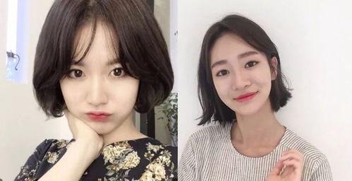 韩国美女短发,韩国美女短发的时尚魅力解析