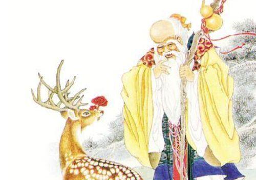 骑鹿的神仙图片大全,探寻古代神话中的神秘仙鹿