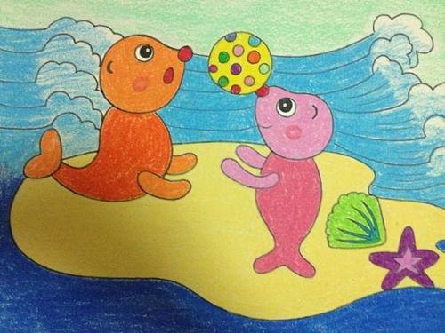 小班幼儿绘画图片大全,绘画作品集锦赏析