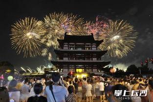 长沙烟花视频,璀璨夜空下的视觉交响曲