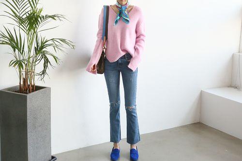 韩国衣服搭配图片女,女生穿搭图鉴