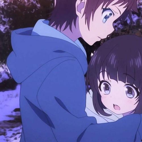 亲吻额头唯美图片,额头轻吻的唯美瞬间