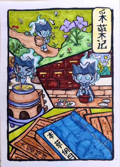 初中画画作品图片大全